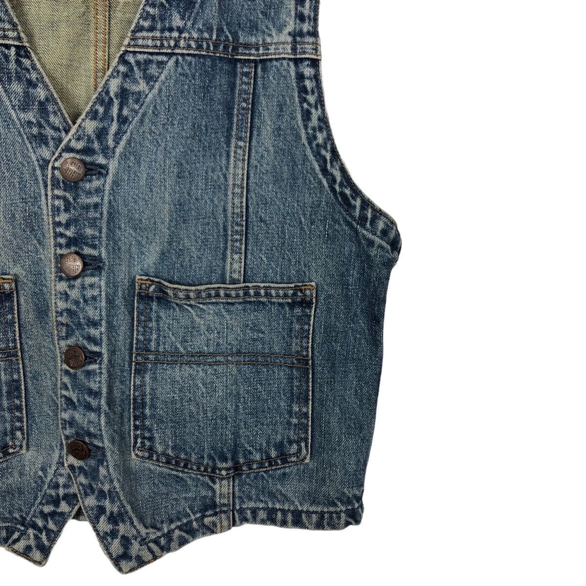 Japanese Brand 🔥90’s Big John USA Tank Top Denim Jeans Worker Size US M / EU 48-50 / 2 - 5 Thumbnail