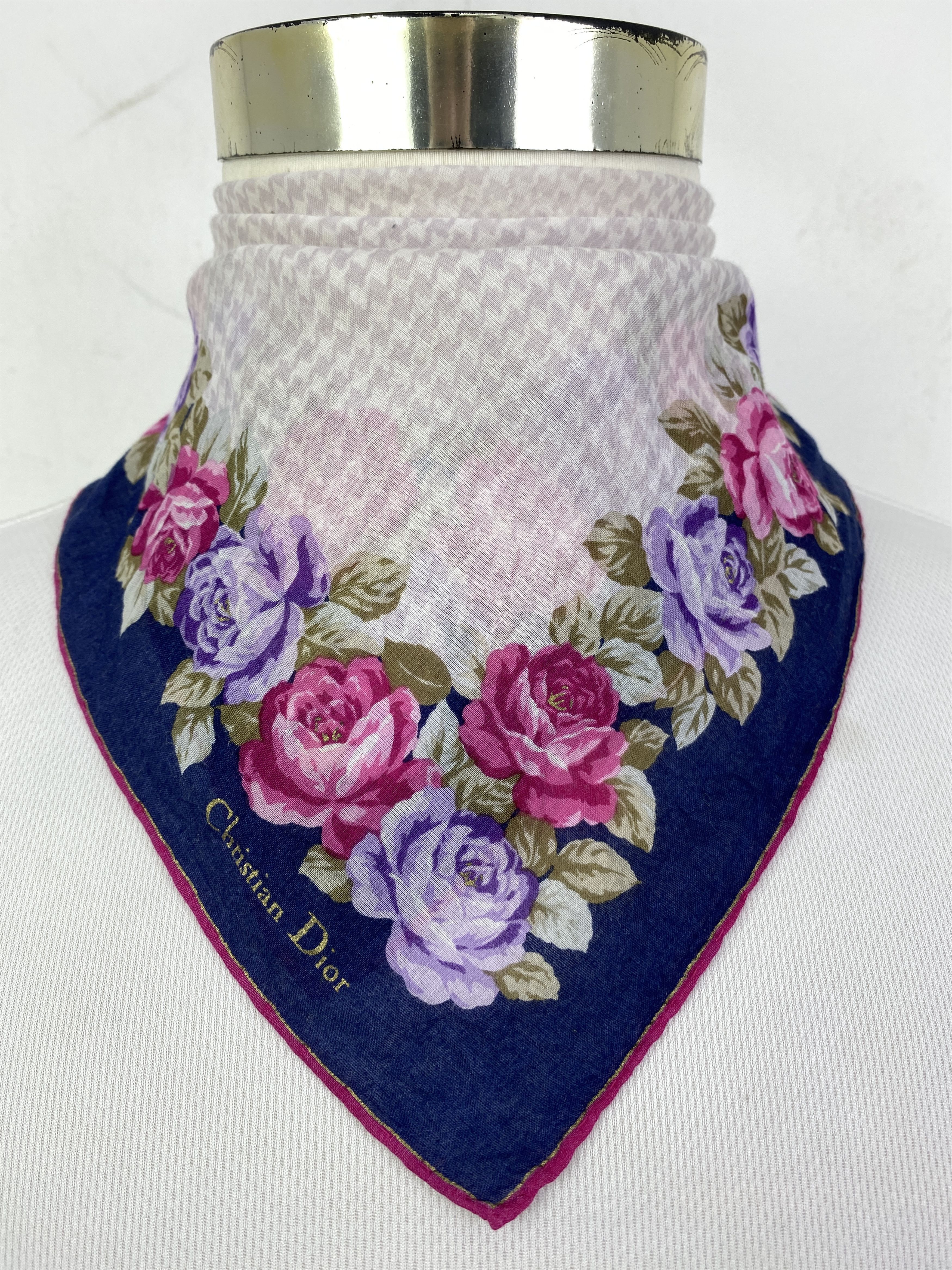 Christian Dior Monsieur Christian Dior Handkerchief / Neckerchief HKC0941 Size ONE SIZE - 1 Thumbnail