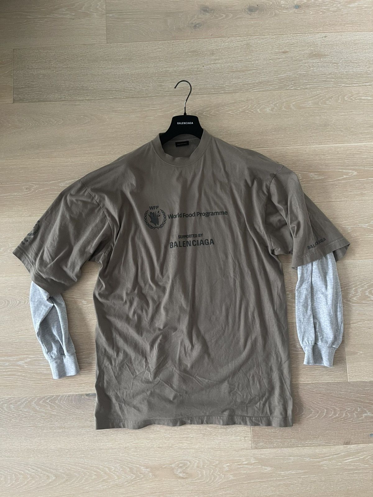 Balenciaga Balenciaga WFP Layered shirt Size US L / EU 52-54 / 3 - 1 Thumbnail