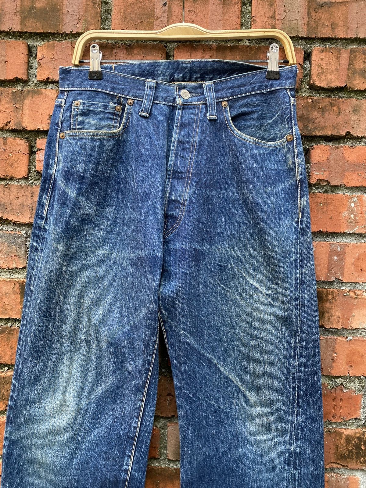 Vintage W30x34.5 redline silverstone denime made in JAPAN Size US 30 / EU 46 - 7 Thumbnail
