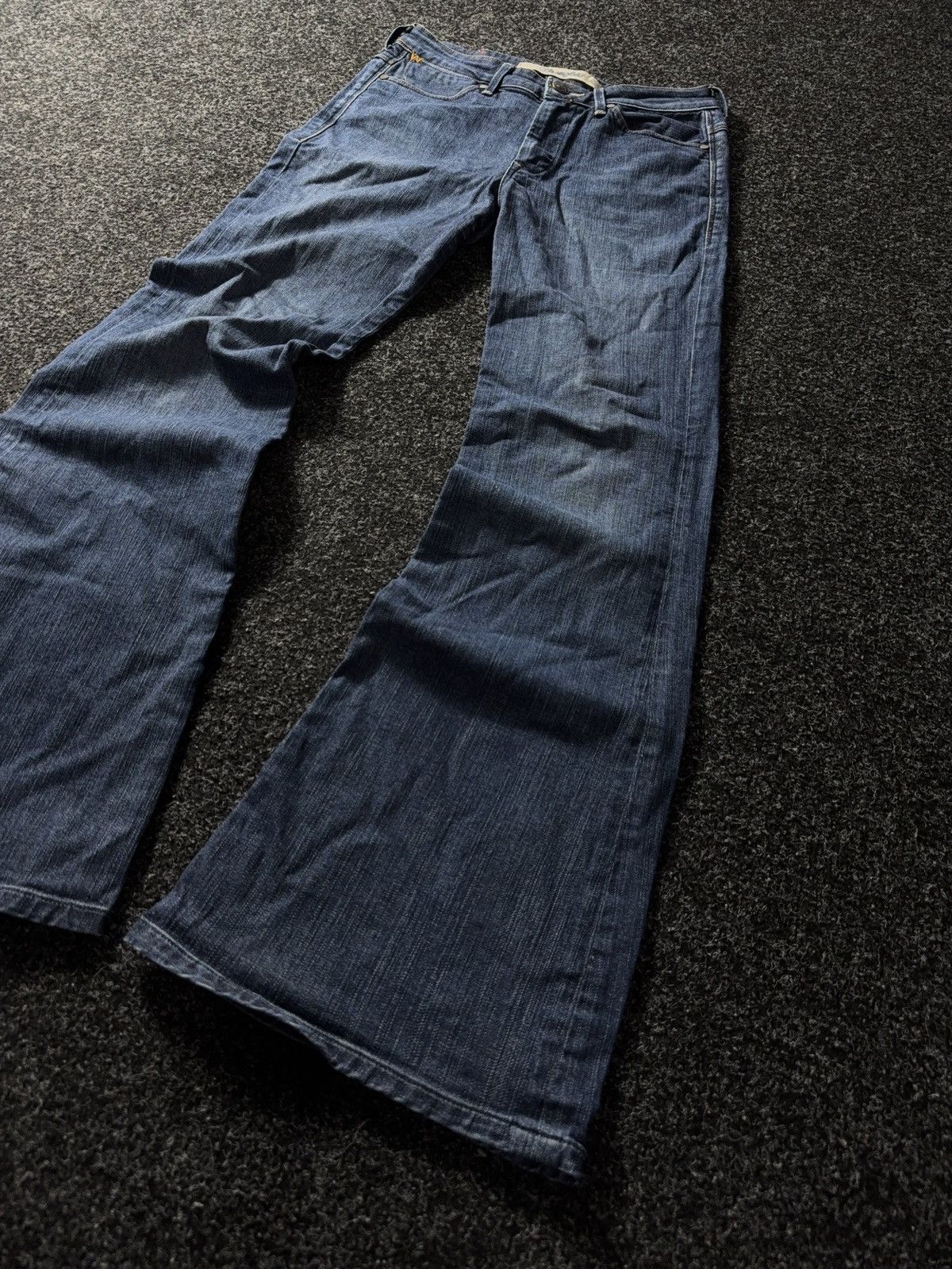 Hysteric Glamour × If Six Was Nine × Wrangler 2000s flared wrangler denim pants jeans y2k style Size 29" - 3 Thumbnail