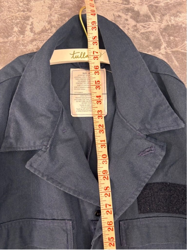 Levi's Men's Unbranded Coverall Jumpsuit Size 48R Blue Size 42" / US 20 - 9 Thumbnail
