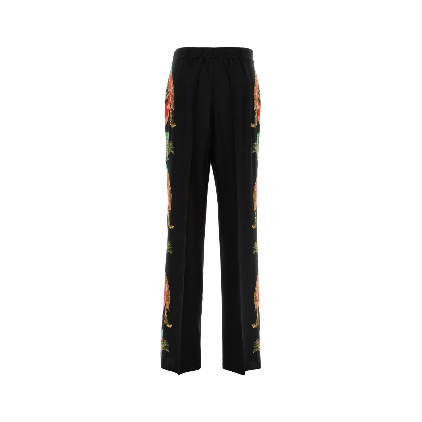 Etro ETRO Black Silk Pant New & Authentic (Men's size:IT 42;) Size 28" / US 6 / IT 42 - 2 Thumbnail
