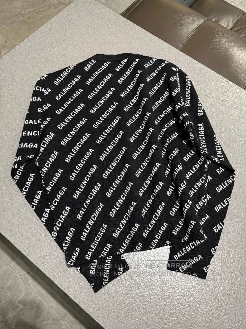 Balenciaga Balenciaga Women's Woolen Sweater Hoodie Size M / US 6-8 / IT 42-44 - 6 Thumbnail
