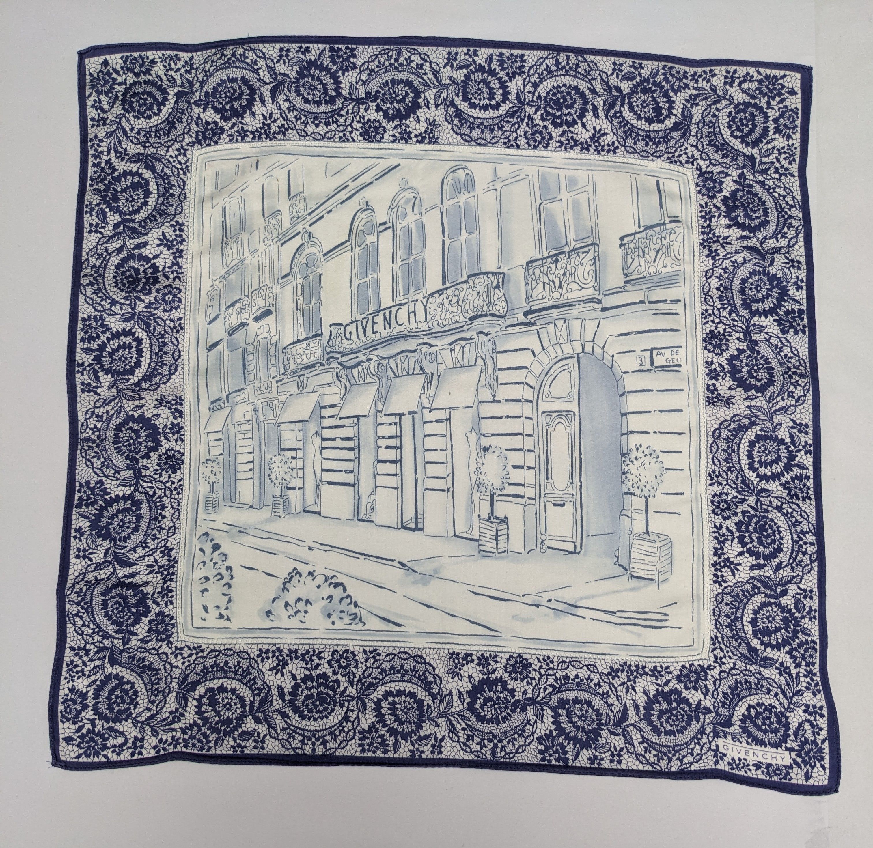 Givenchy GIVENCHY Paris Avenue George V Boutique Store Facade Lace Size ONE SIZE - 4 Thumbnail