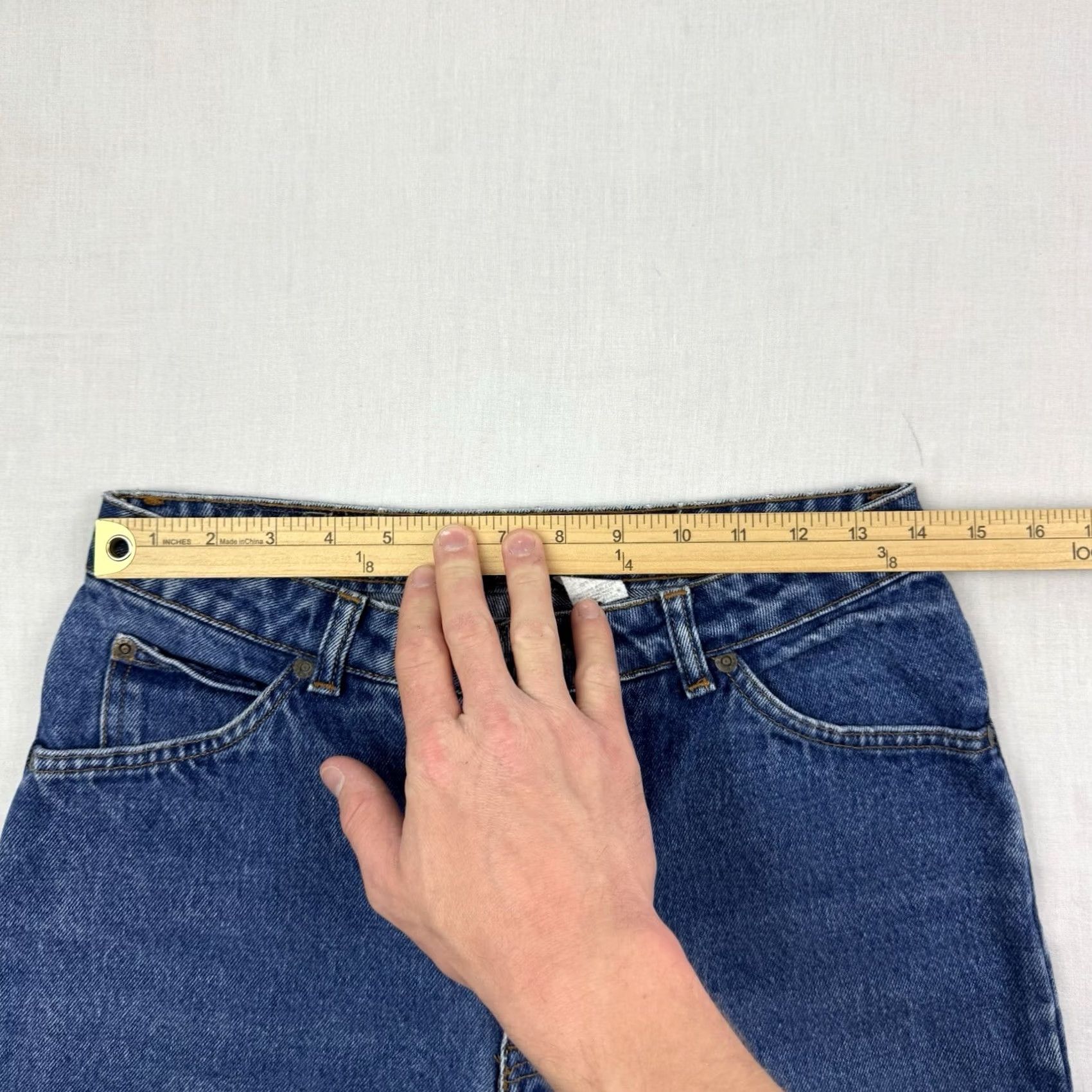 Gap VINTAGE Gap High Waisted Jeans Womens 28x31 Mom Jeans Hipster 80s 90s Y2K Size 28" / US 6 / IT 42 - 6 Thumbnail