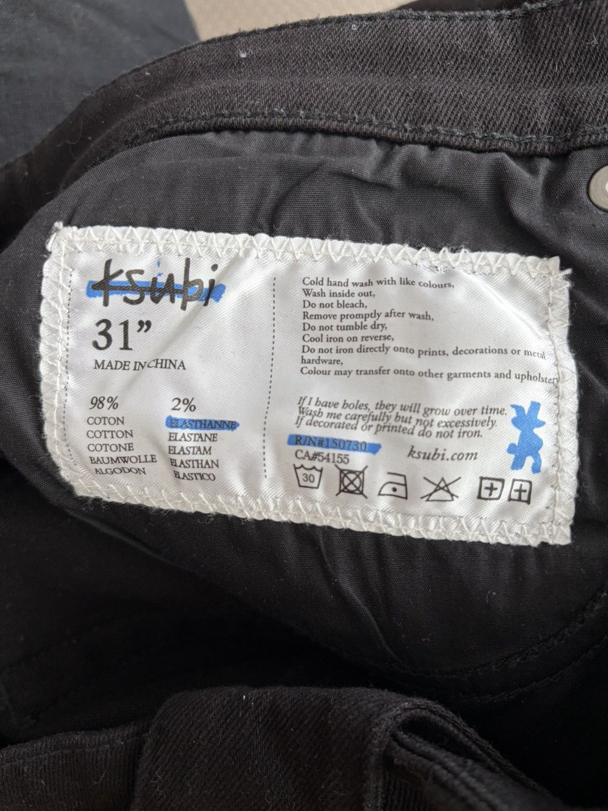 Ksubi Chitch Krystal Ksubi Jeans Size US 31 - 5 Thumbnail
