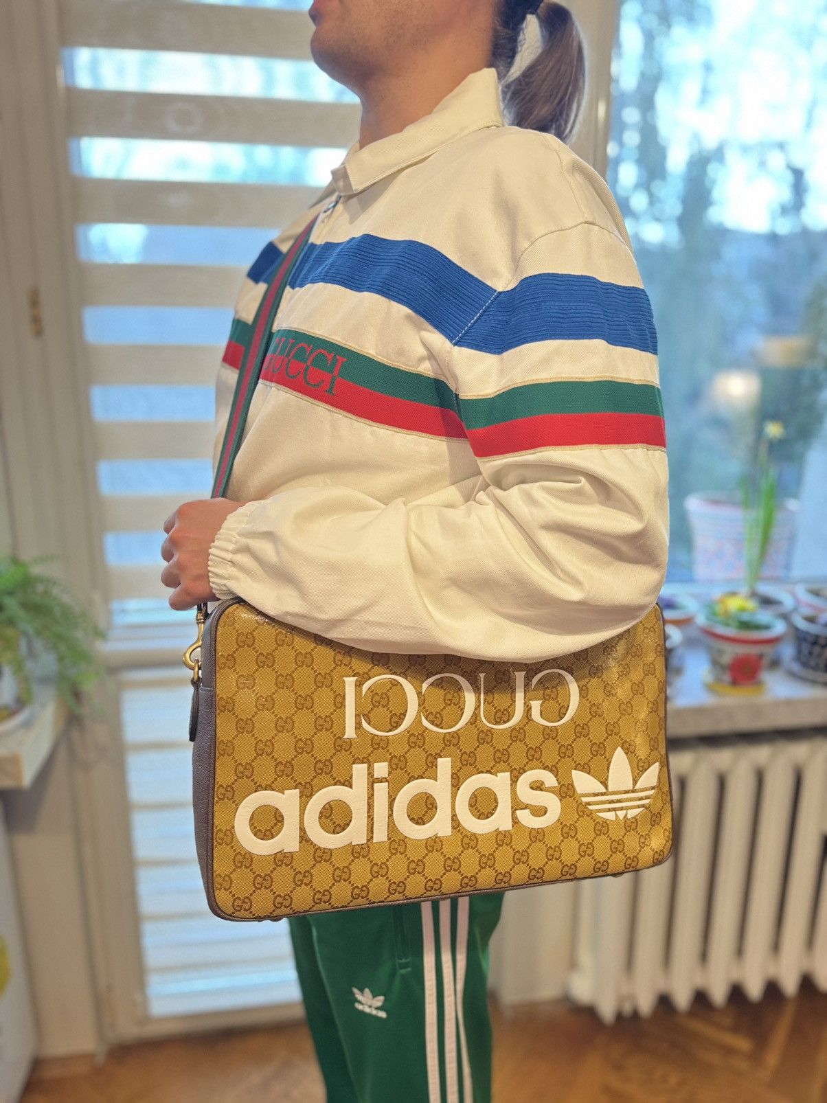 Gucci GUCCI X ADIDAS MEDIUM SHOULDER BAG Size ONE SIZE - 6 Thumbnail