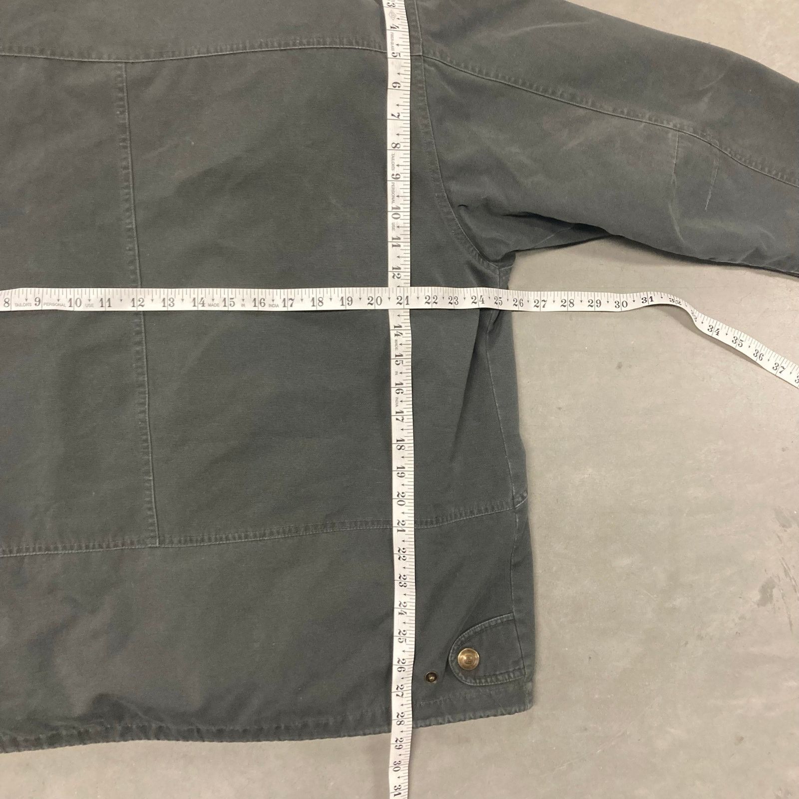 Vintage vintage y2k flannel lined chore jacket Size US L / EU 52-54 / 3 - 4 Thumbnail
