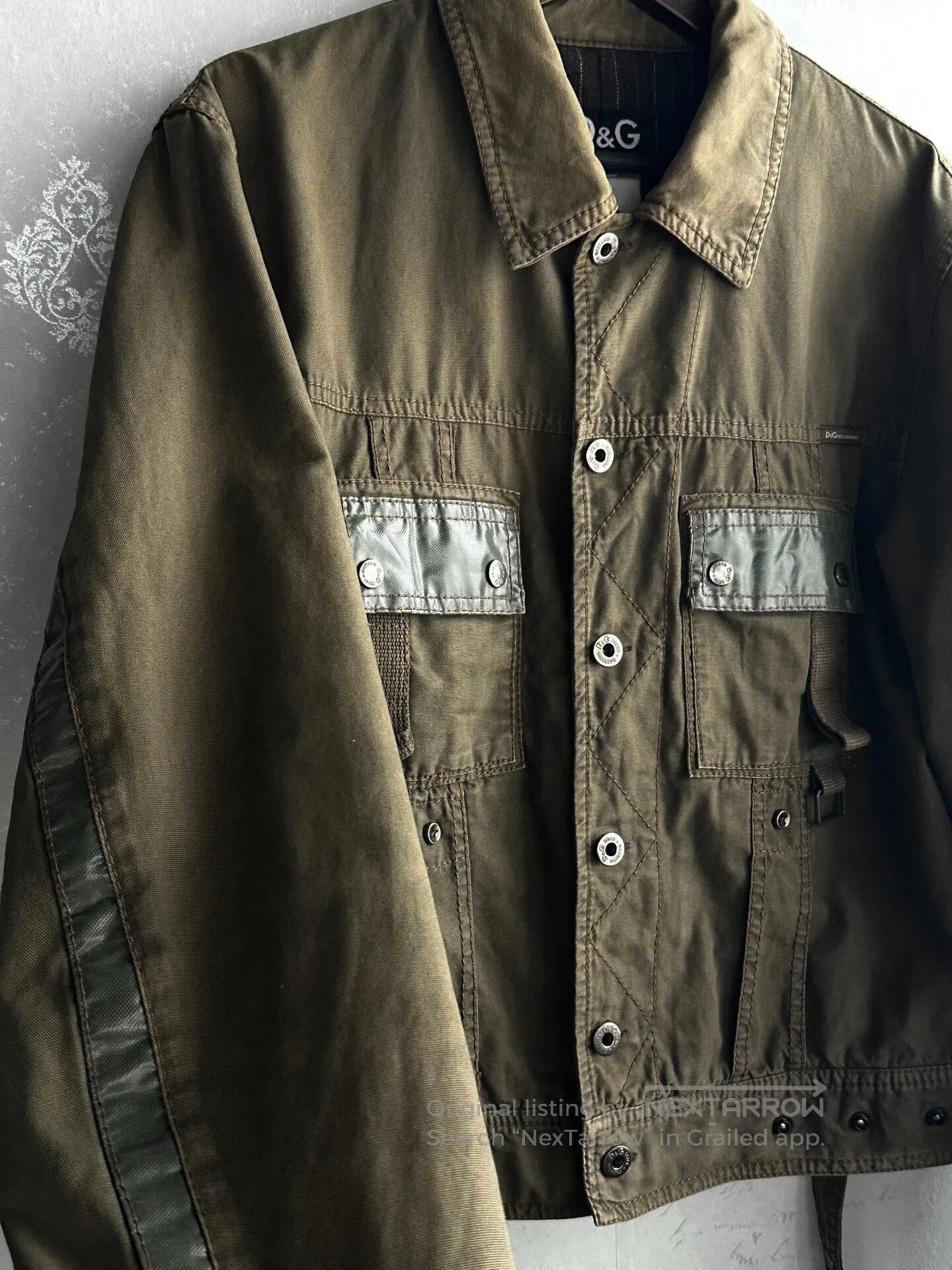 Dolce & Gabbana Dolce＆Gabbana 04aw Military Pocket Jacket| Size US L / EU 52-54 / 3 - 3 Thumbnail