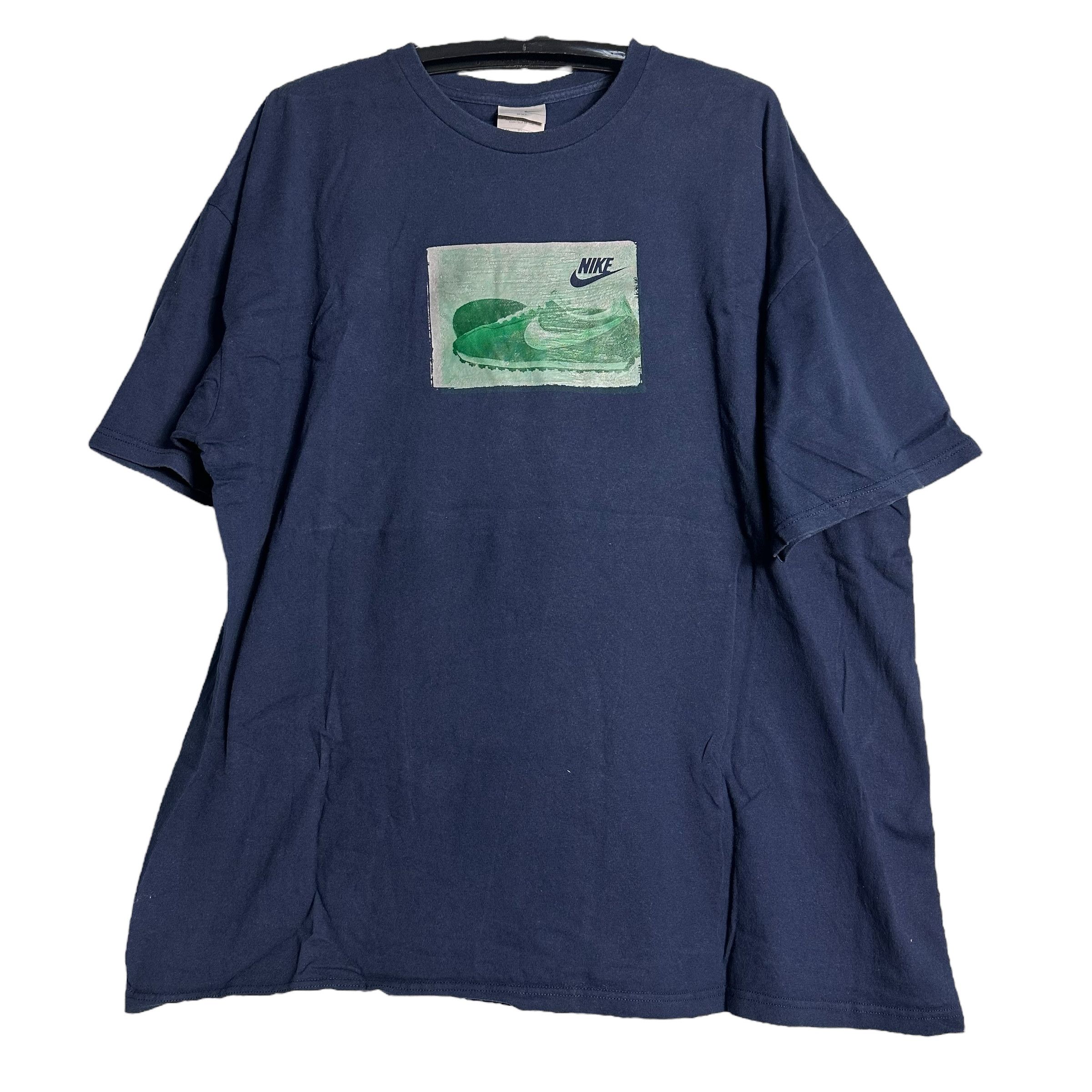 Nike 🔥RARE🔥Vintage Nike All Print Waffle Trainer Shoes T-shirt Size US XXL / EU 58 / 5 - 1 Thumbnail