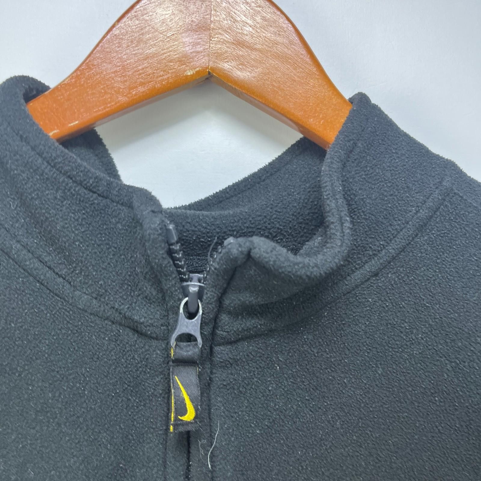 Nike Vintage Nike Iowa Hawkeyes Quarter Zip Sweater Womens Large Size ONE SIZE - 3 Thumbnail