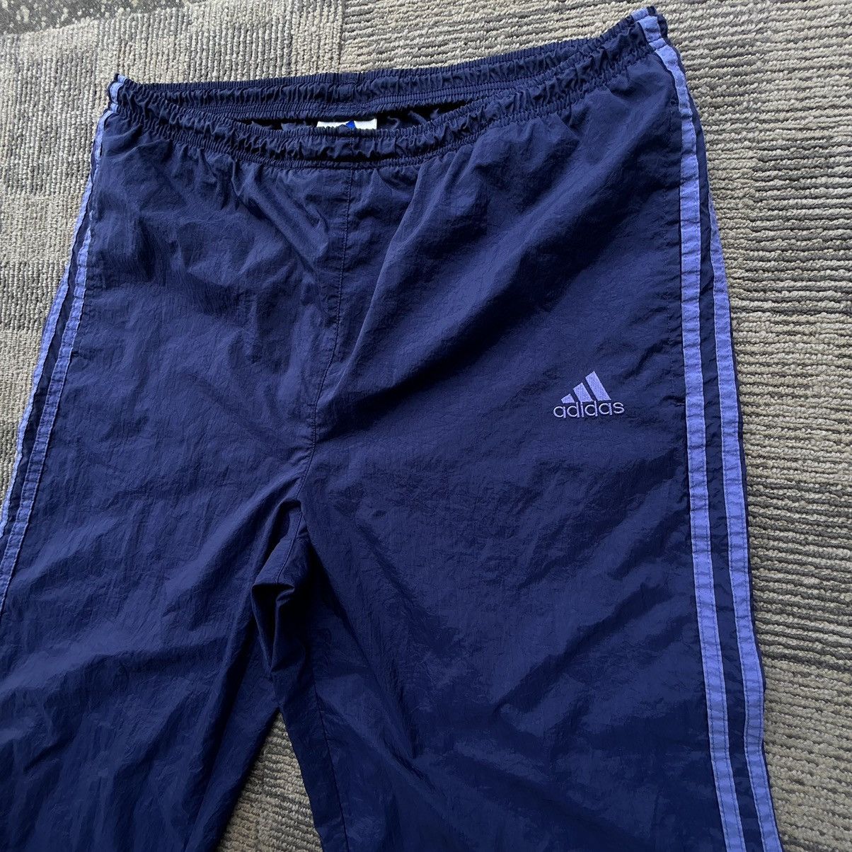 Adidas Adidas Vtg 90’s Windbreaker Nylon Track Pants Size US 36 / EU 52 - 2 Thumbnail