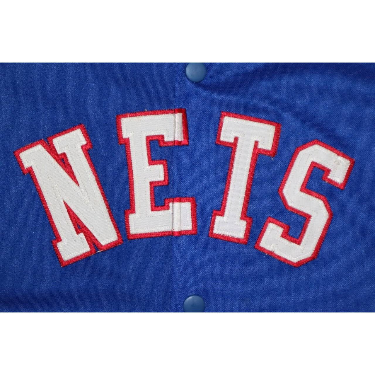 Majestic VTG Majestic New Jersey Nets Shooting Shirt Hardwood Classic Size US XL / EU 56 / 4 - 5 Thumbnail