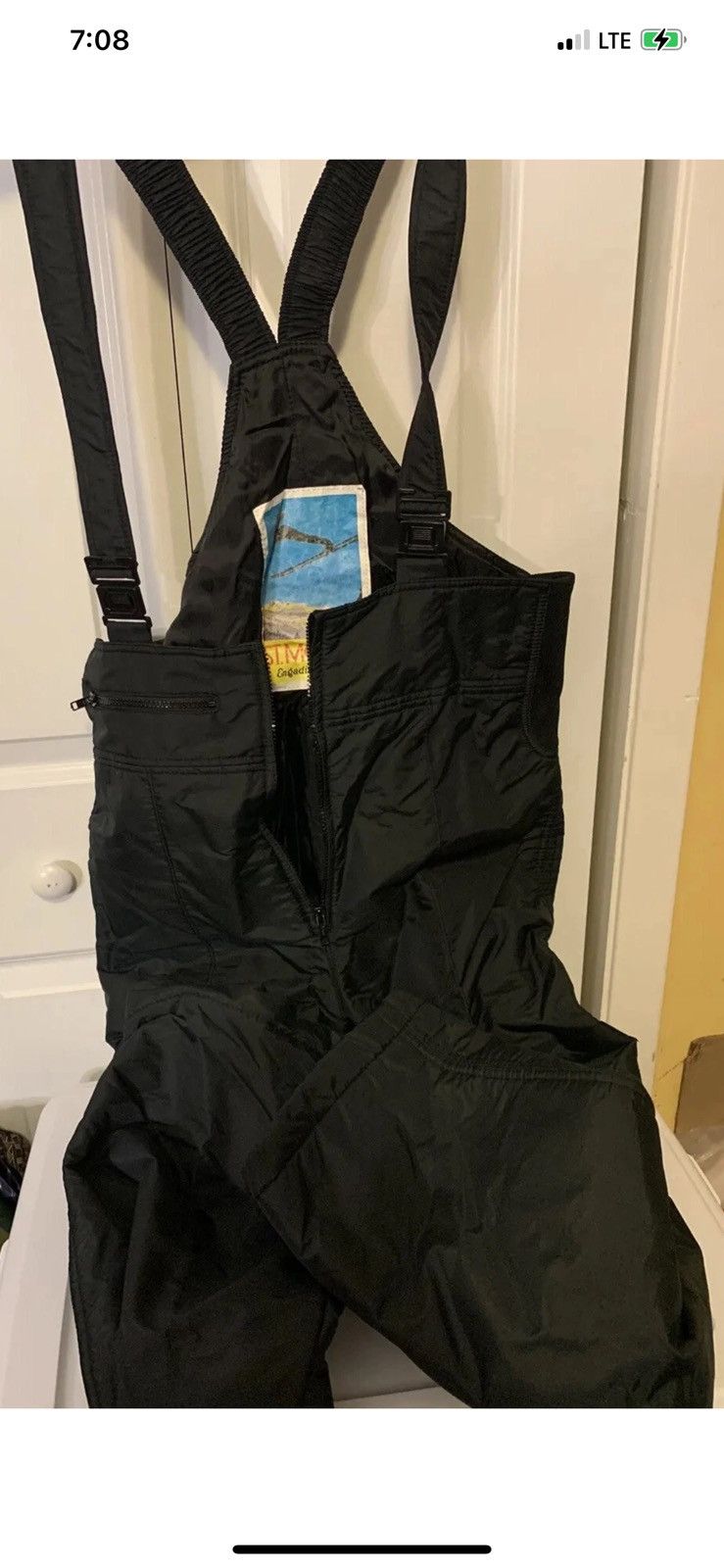 Other St. Moritz ski bib Sz M black pant Size US 34 / EU 50 - 3 Thumbnail