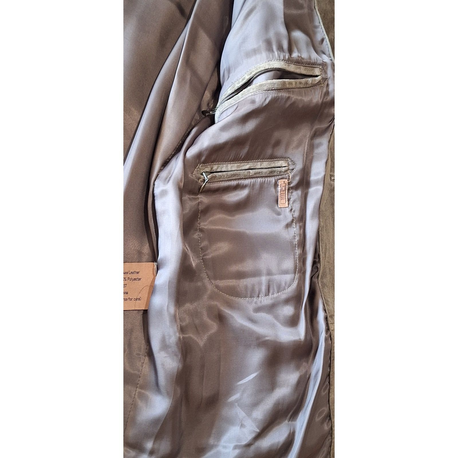 Other Newport Harbor- Olive Suede Jacket- men's size S- 4 button- Size US S / EU 44-46 / 1 - 5 Thumbnail