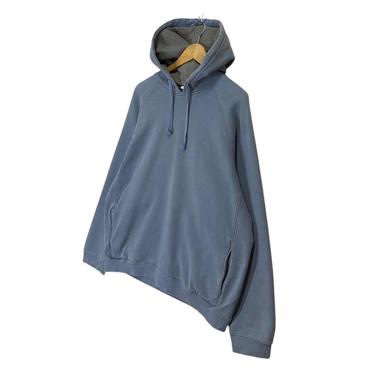 Columbia × Vintage Vintage 90s Columbia Outdoor Small Logo Crewneck Hoodie Size US XL / EU 56 / 4 - 3 Thumbnail