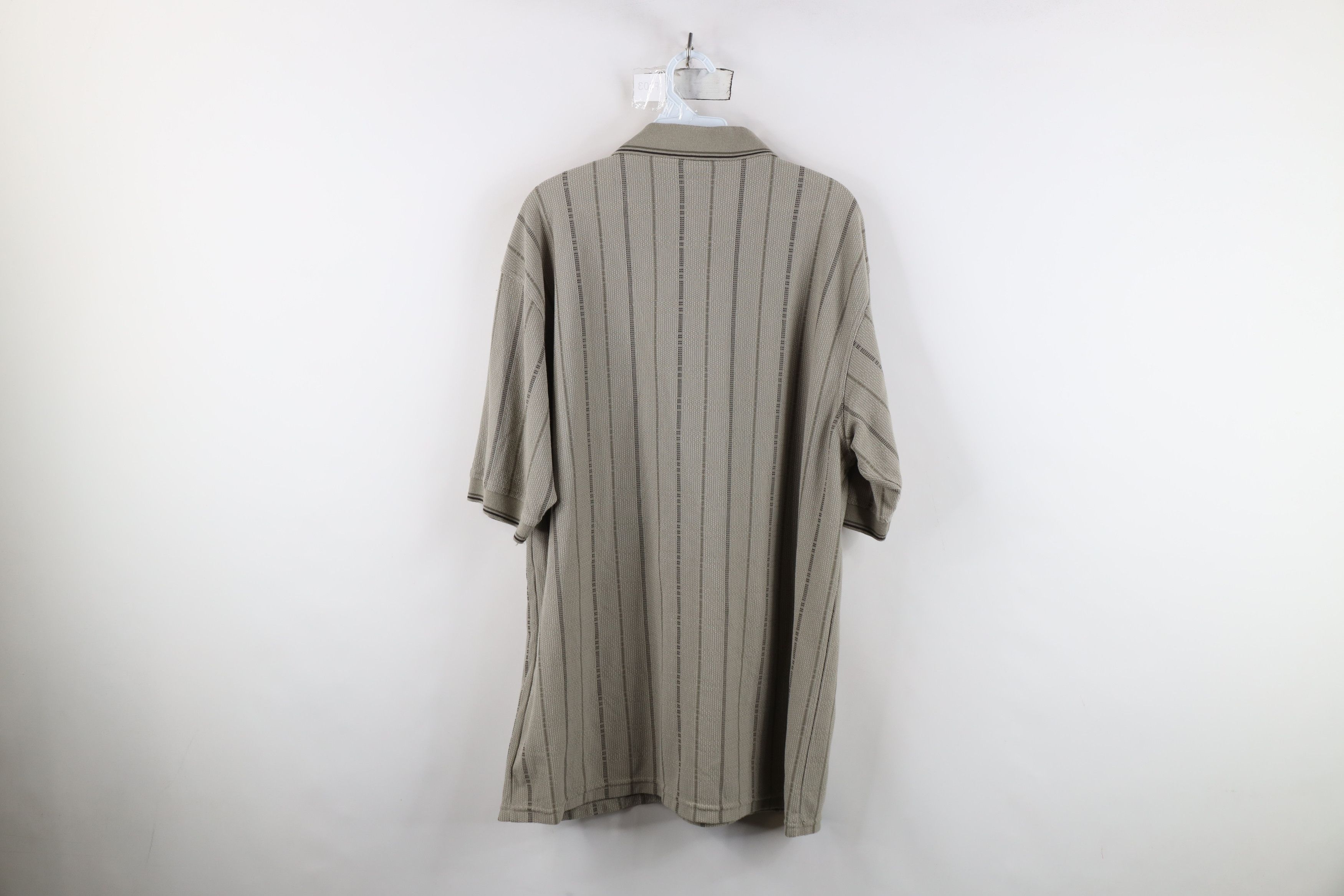 Vintage Vintage 90s Streetwear Collared Golf Polo Shirt Green Size US XL / EU 56 / 4 - 9 Thumbnail