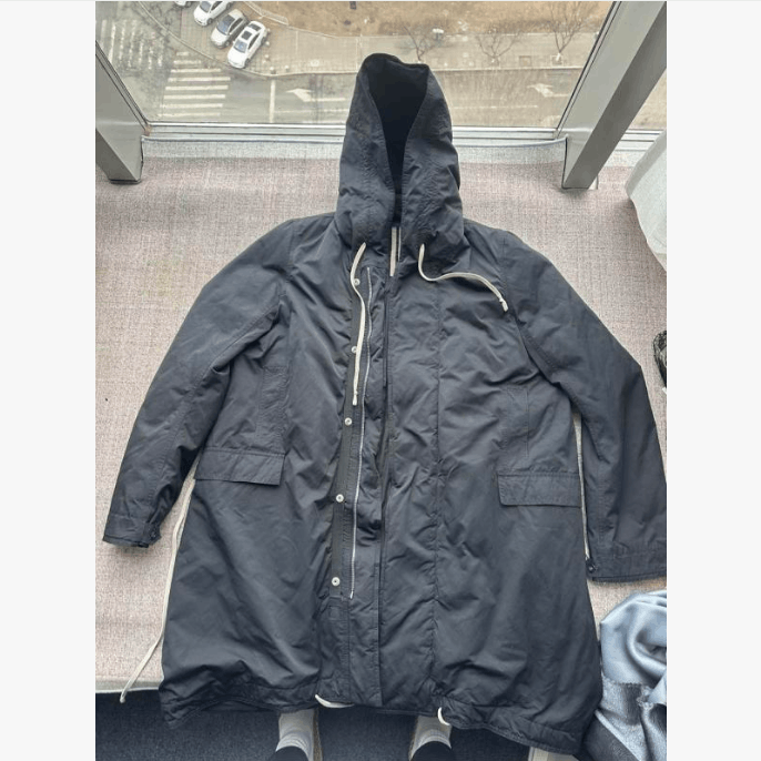 Rick Owens Rick Owens Black Fishtail Parka Size US L / EU 52-54 / 3 - 3 Thumbnail