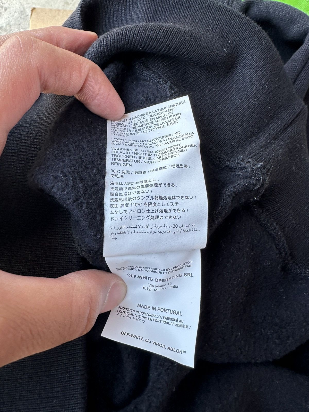Off-White Off White Black and White Crewneck Small Size US S / EU 44-46 / 1 - 8 Thumbnail
