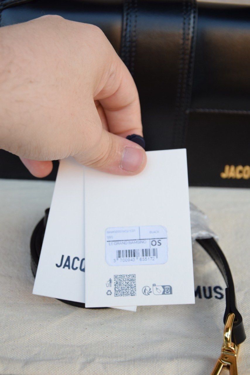 Jacquemus Jacquemus grand bambino black Size ONE SIZE - 11 Thumbnail