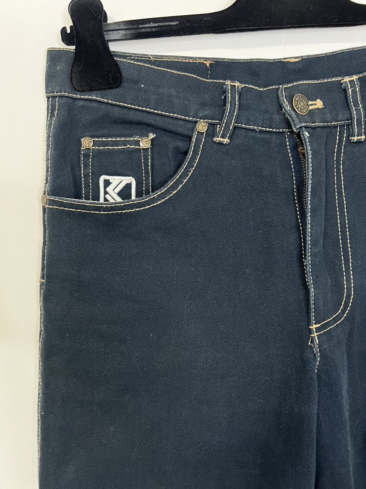 Karl Kani Karl kani S denim jeans blue cotton carpenter cargo Size US 30 / EU 46 - 4 Thumbnail