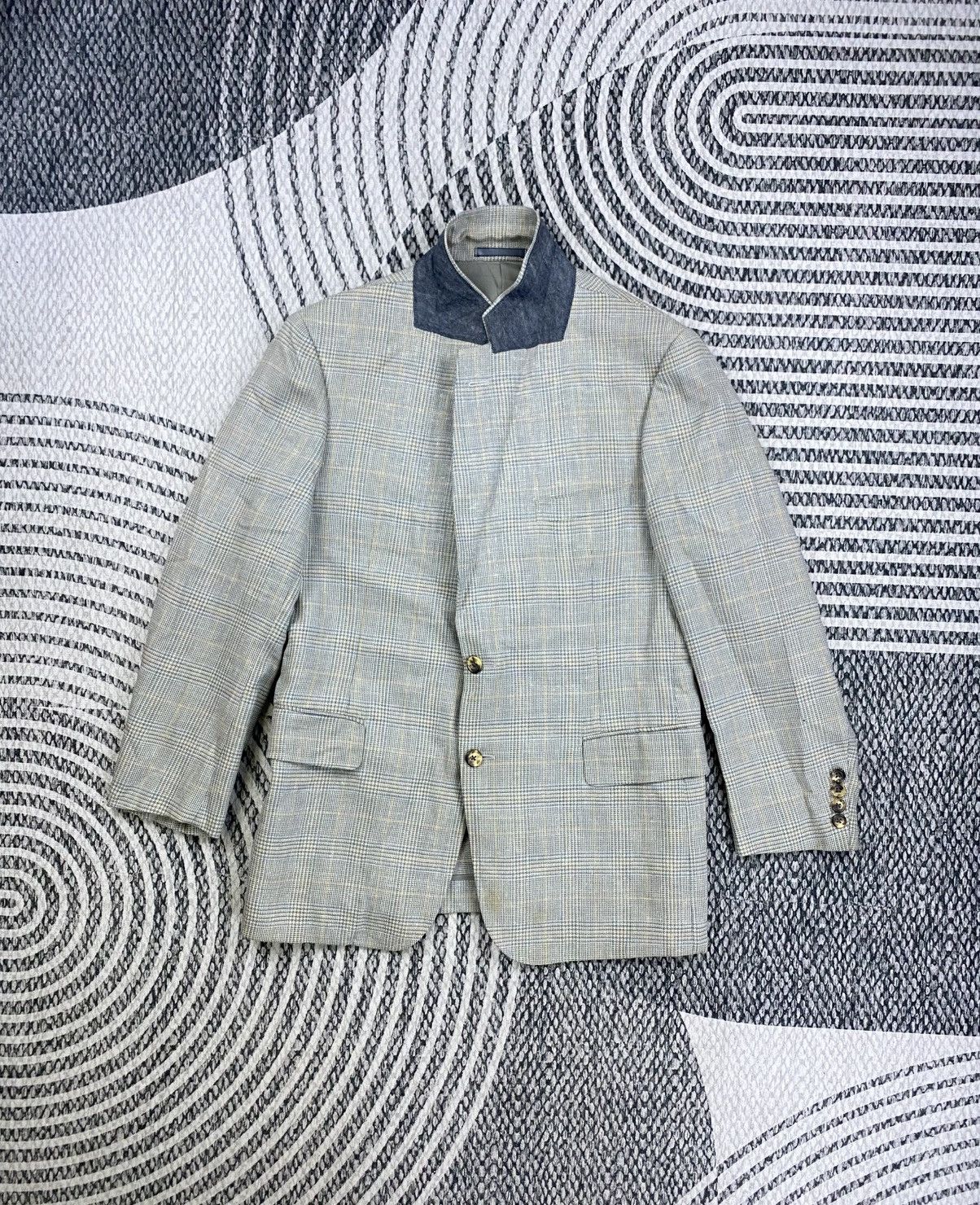 Burberry Vintage Burberry Double Button Blazer Suit Jacket Size US M / EU 48-50 / 2 - 5 Thumbnail