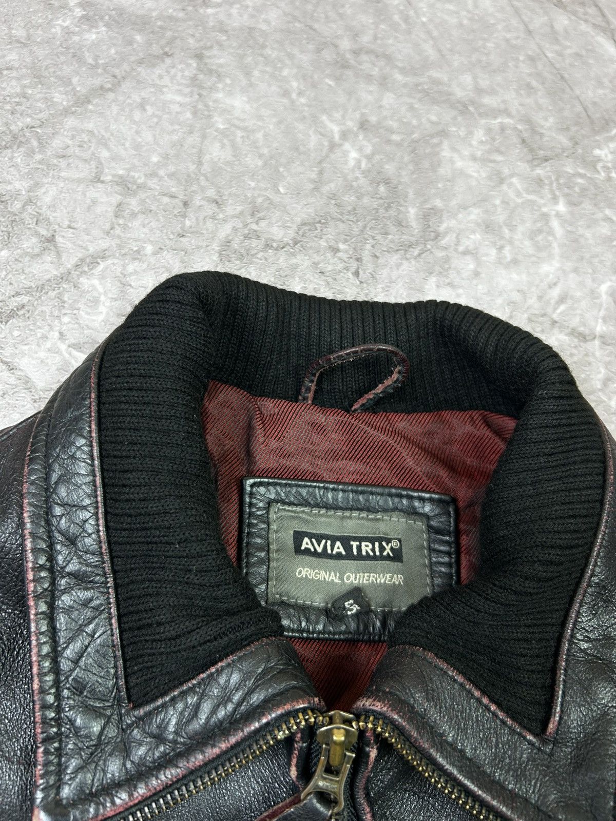 Japanese Brand Vintage washed avant garde leather jacket Size US S / EU 44-46 / 1 - 5 Thumbnail