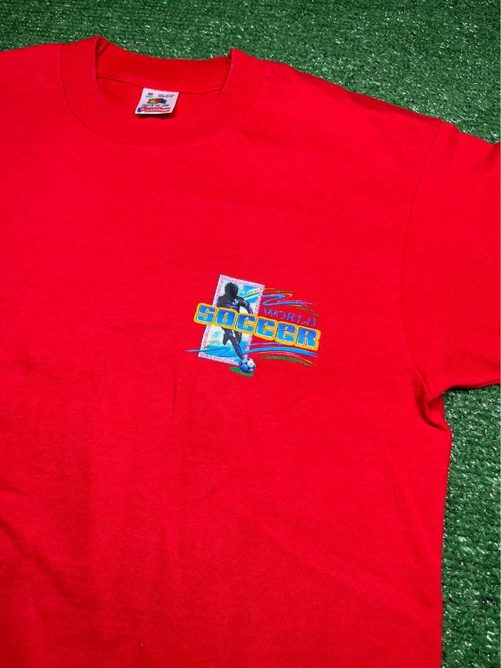 Other Vintage Soccer T-shirt Size M Size US M / EU 48-50 / 2 - 2 Thumbnail