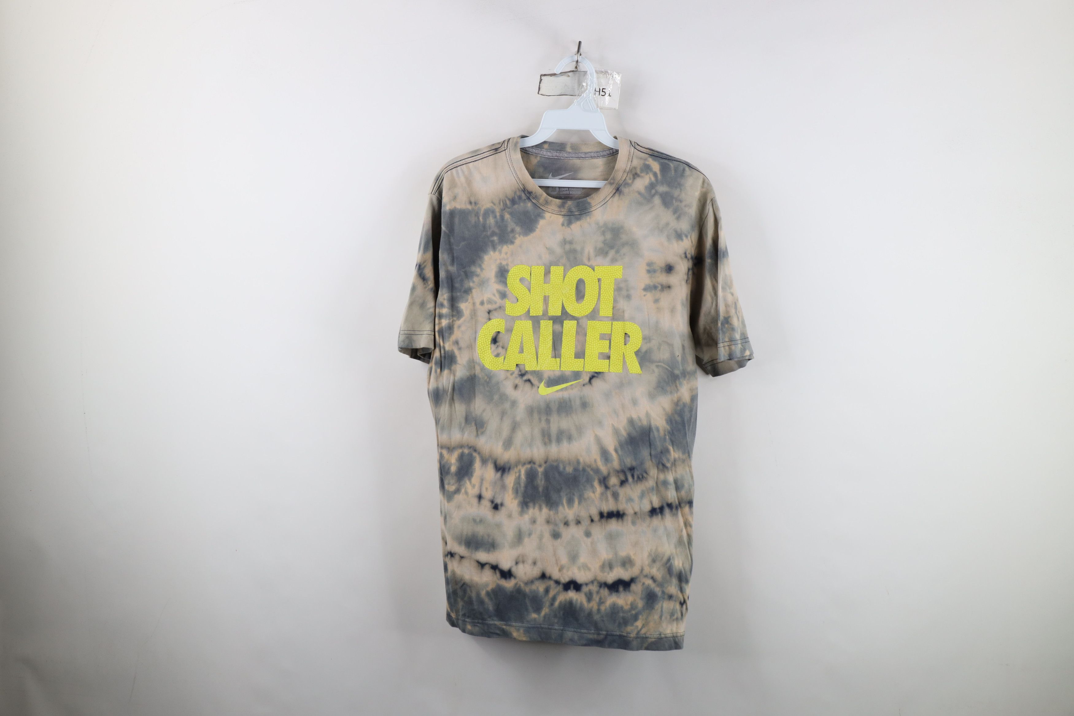 Nike Vintage Y2K Nike Center Swoosh Acid Wash T-Shirt Trippy Size US M / EU 48-50 / 2 - 1 Thumbnail