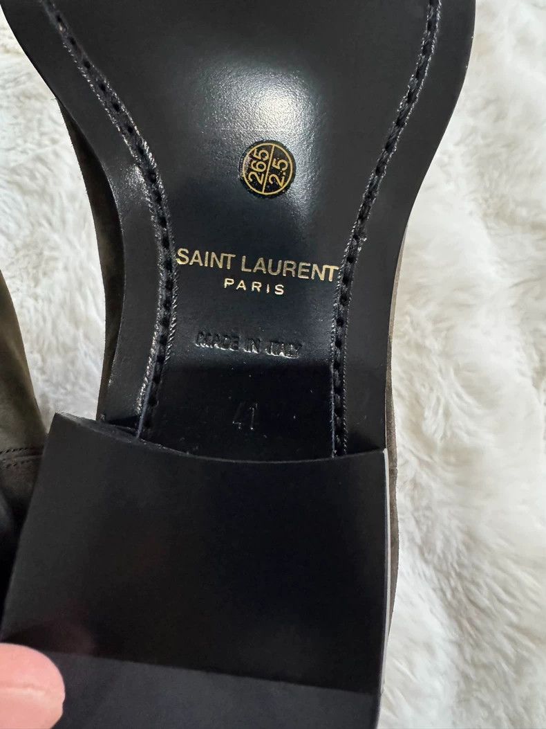 Saint Laurent Paris Saint laurent paris Suede Chelsea boots 2506-Nextarrow Size US 8 / EU 41 - 7 Thumbnail
