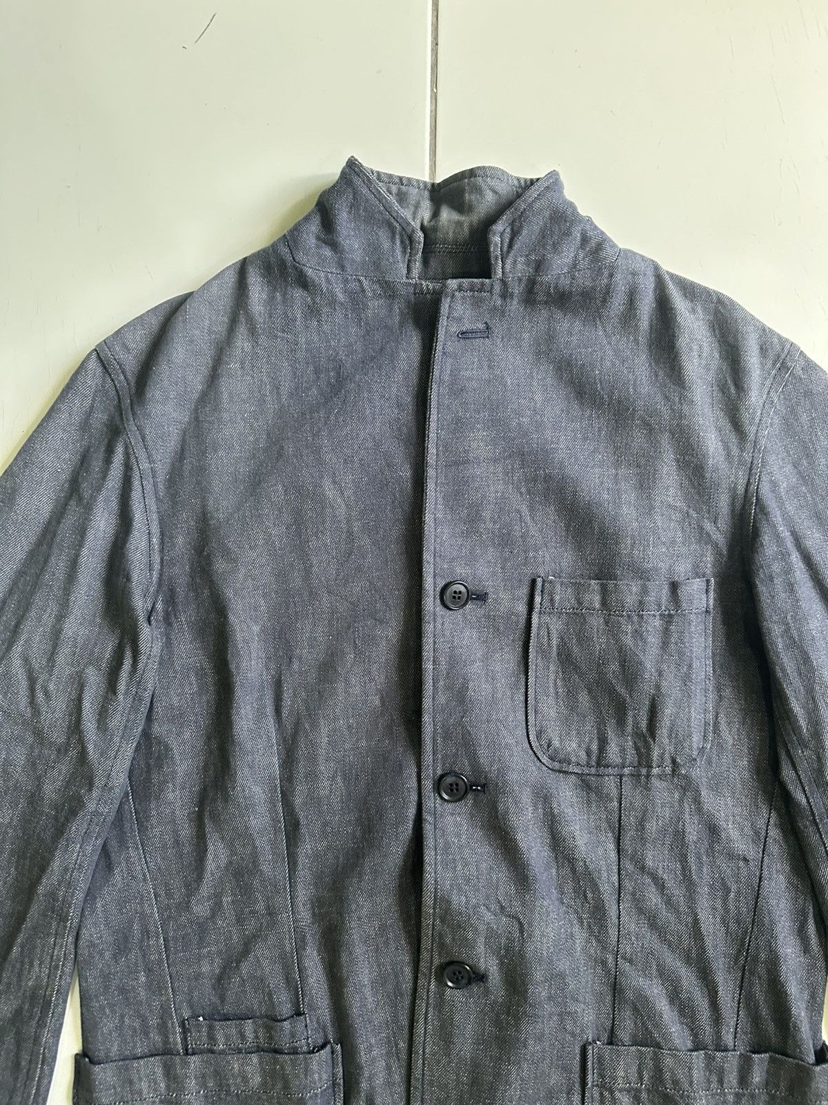 Designer × Japanese Brand Vintage Histube Indigo Style Men’s Coat Size US M / EU 48-50 / 2 - 4 Thumbnail