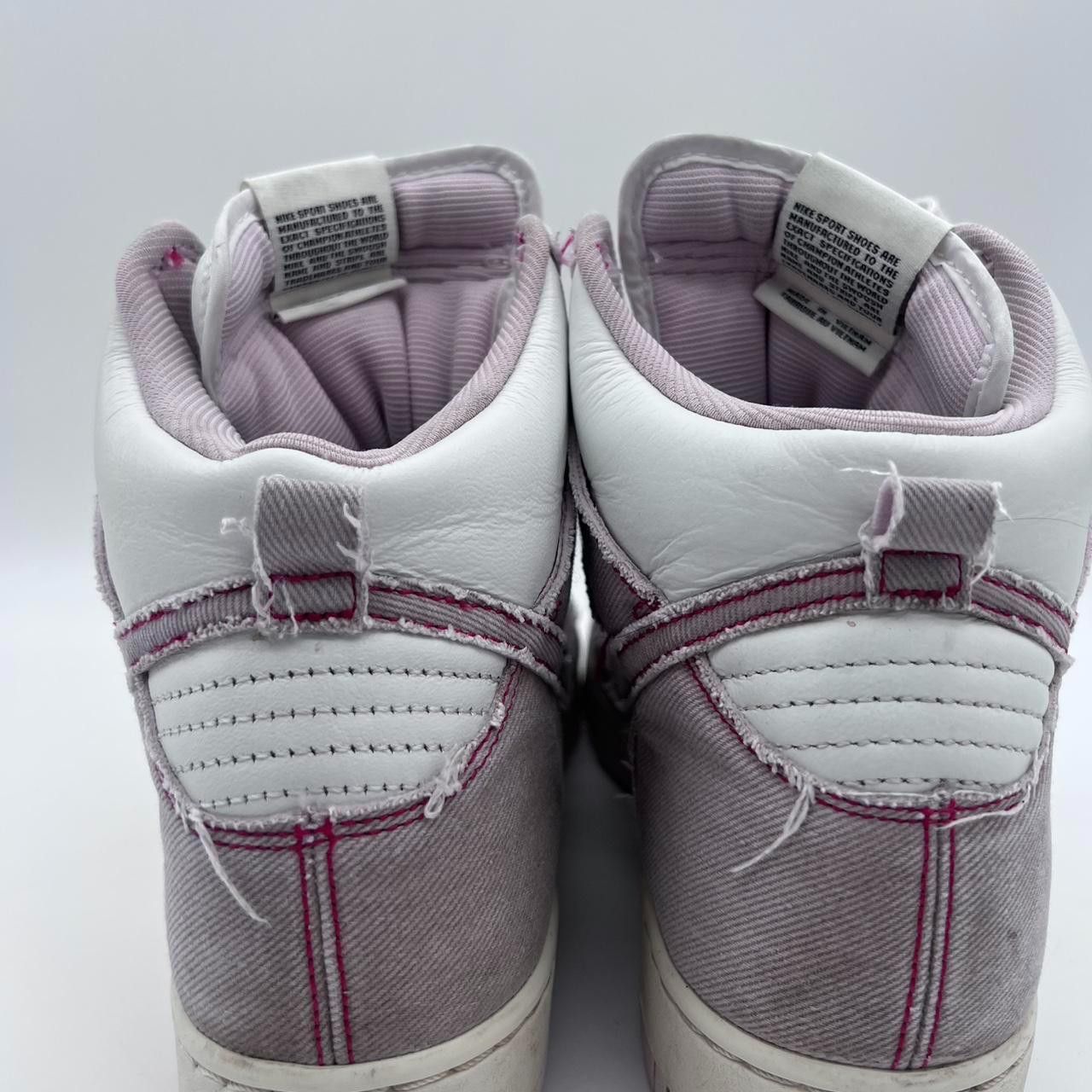 Nike Nike Dunk 1985 High Barely Rose Pink Denim Summit White 10 Size US 10 / EU 43 - 5 Thumbnail