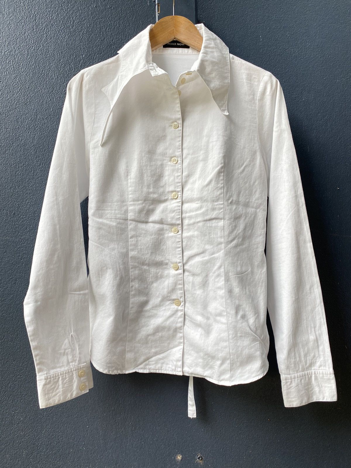 Japanese Brand × Seditionaries Peace now plain white punk shirt Size M / US 6-8 / IT 42-44 - 6 Thumbnail