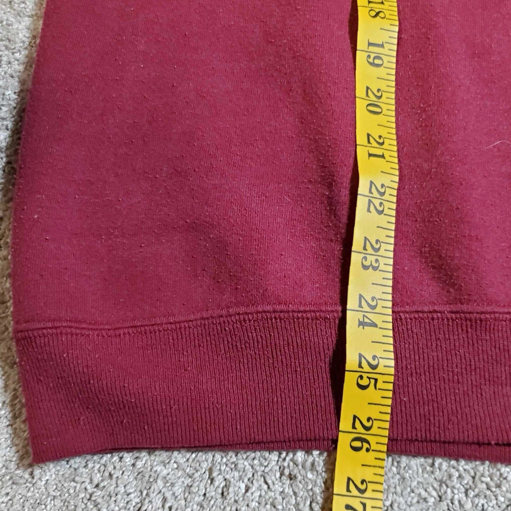 Russell Athletic VINTAGE Russell Athletic Sweatshirt Mens Large Red Cotton Blend Polyester Fleece Crew Neck Long Sleeve Logo 90s Retro USA Sweatshirt Mens Size US L / EU 52-54 / 3 - 4 Thumbnail