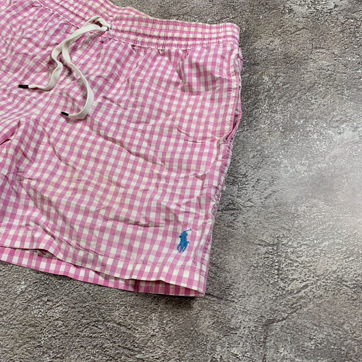 Vintage Vintage Y2K Polo Ralph Lauren Gingham Shorts Preppy Faded 32 Size US 32 / EU 48 - 3 Thumbnail