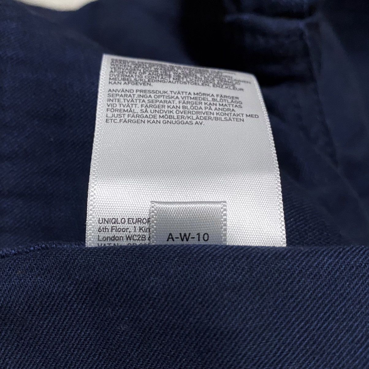 Uniqlo Women’s Uniqlo U Navy Cotton Mom Basic Jeans Denim Japanese Size 29" - 18 Thumbnail