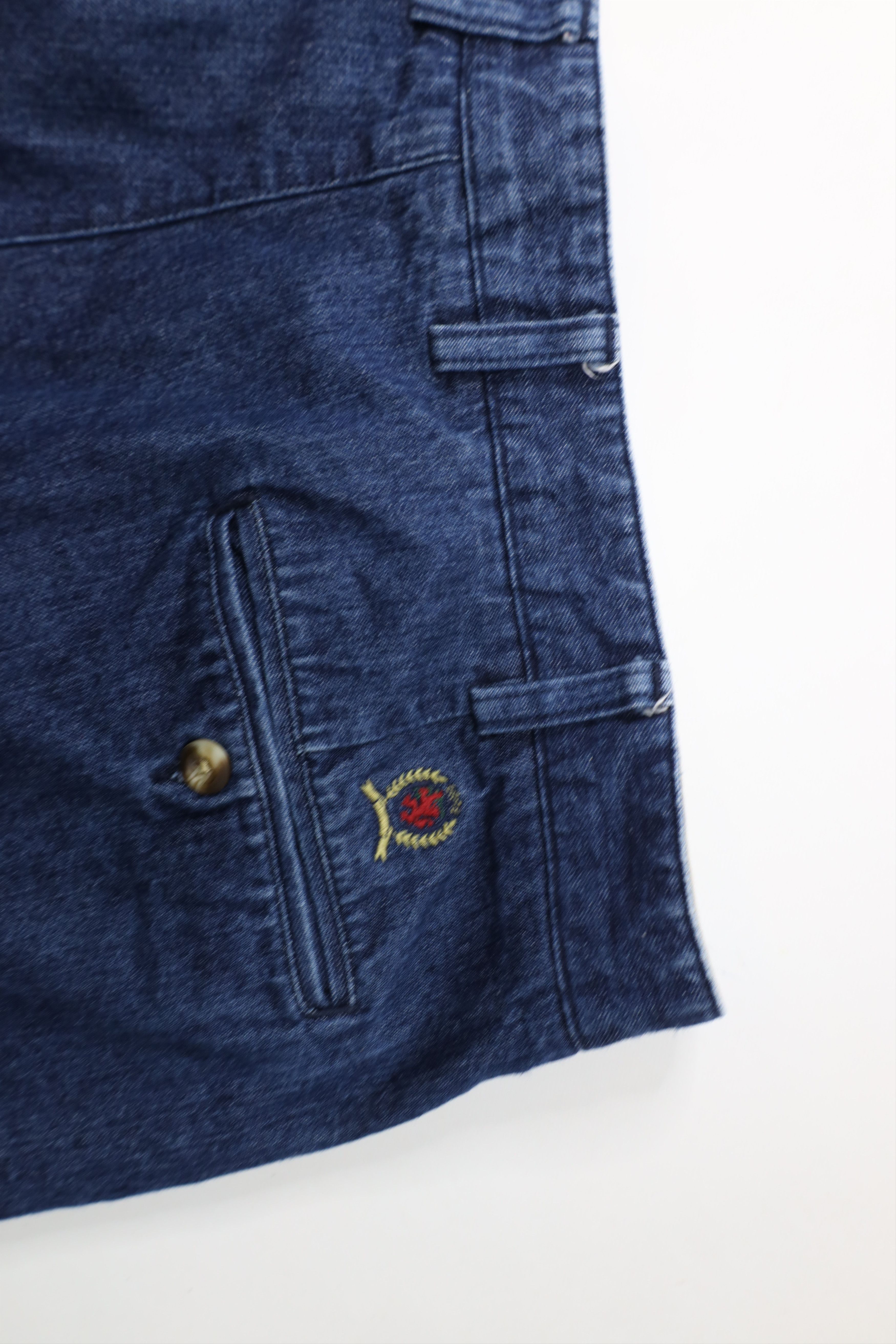 Tommy Hilfiger × Vintage Vintage Y2K 2001 Tommy Hilfiger Pleated Wide Leg Denim Jeans Size US 42 / EU 58 - 13 Thumbnail