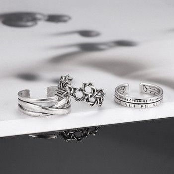 Jewelry Future Jewelry Rings Open Size Chrome Ring (Size 7-13) Size ONE SIZE - 6 Thumbnail