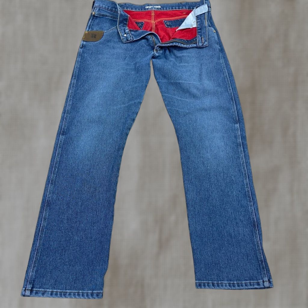 Wrangler Wrangler Riggs Jeans Men 38x304Relaxed Fit Straight Leg Advanced Comfort Work Size US 38 / EU 54 - 1 Thumbnail