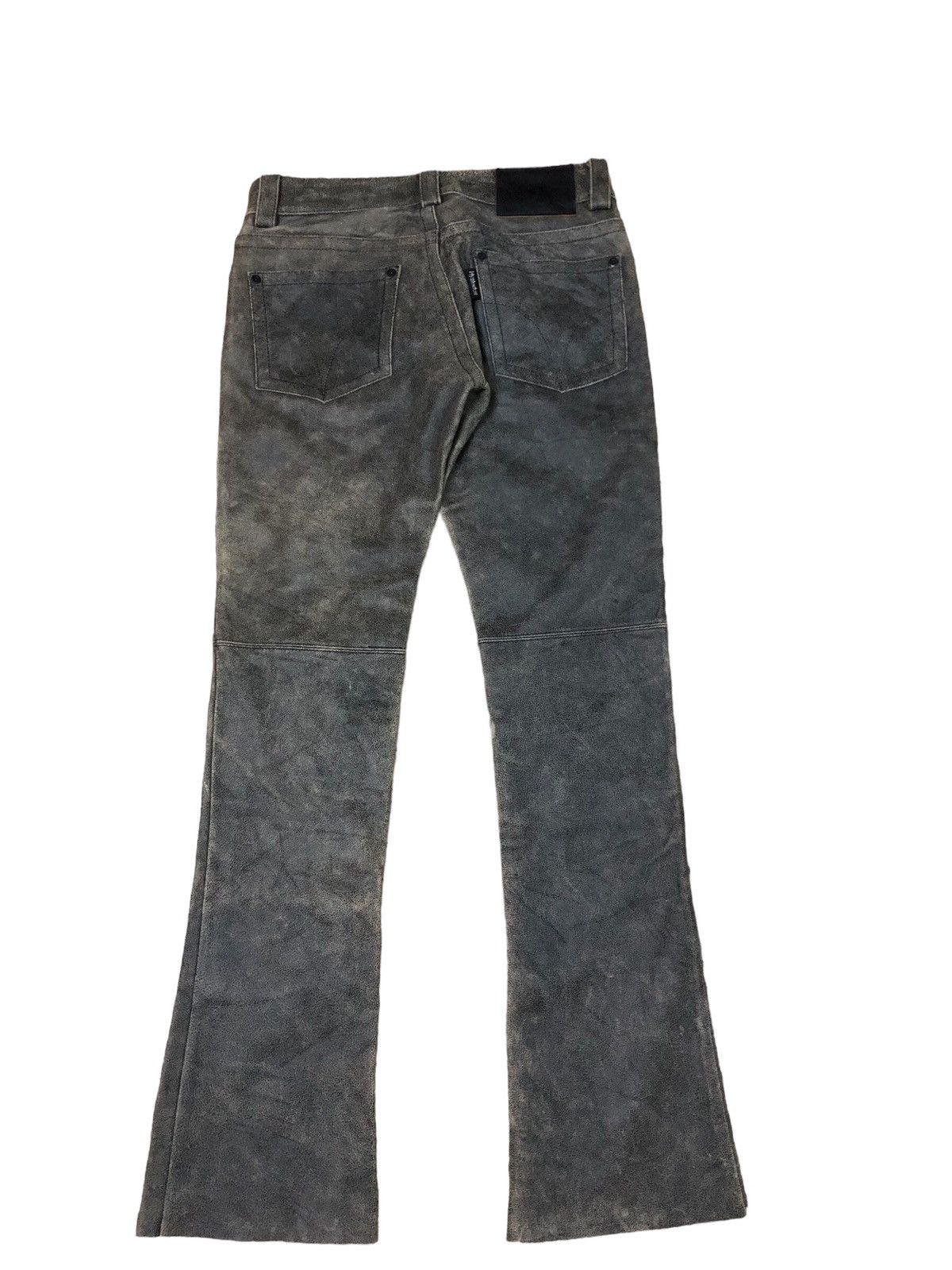 Hysteric Glamour × Leather × Vintage Hysteric Glamour Cowhide Boot Cut Pants Size 28" / US 6 / IT 42 - 2 Thumbnail