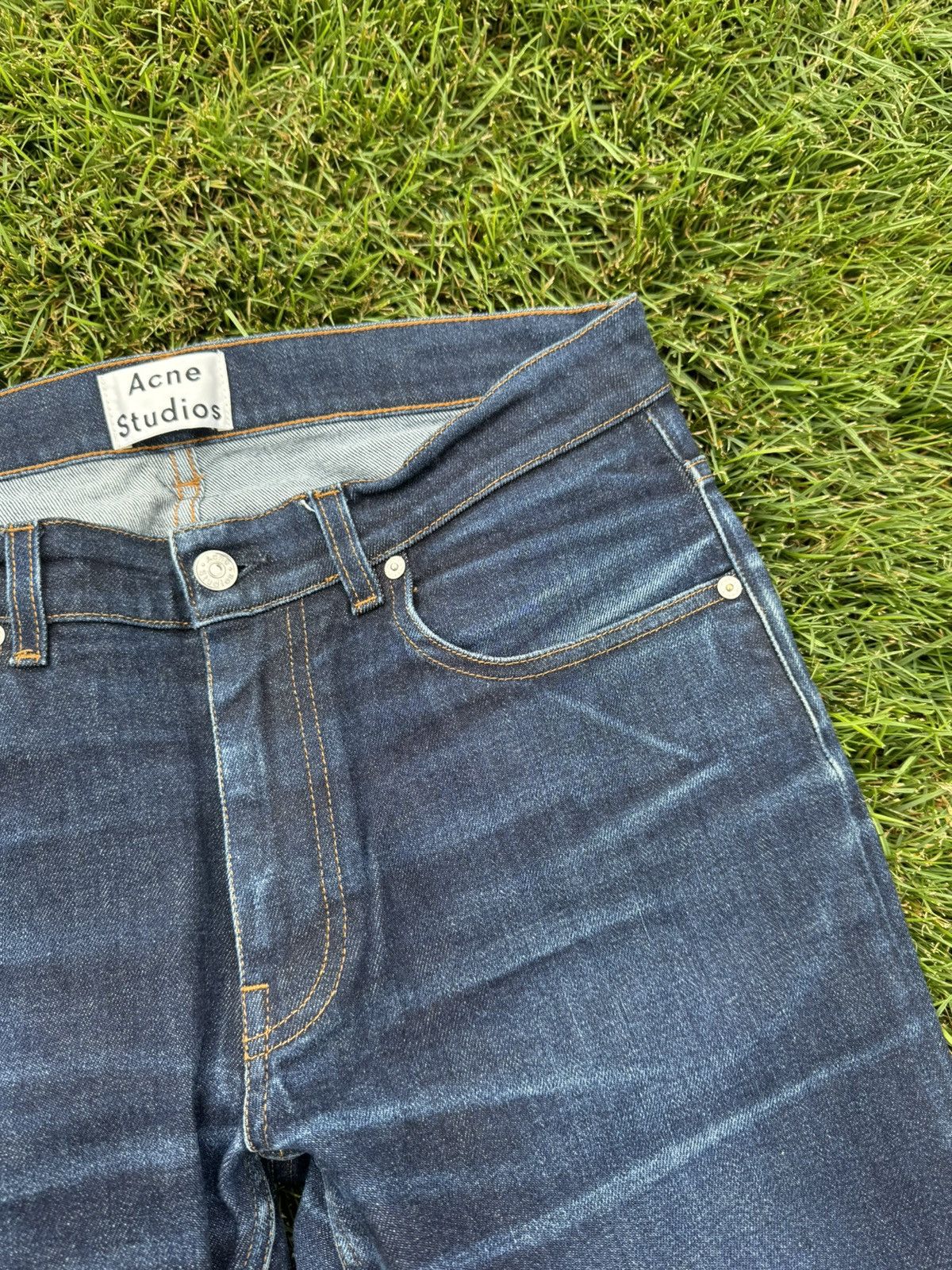 Acne Studios Acne Astudios ACE STR RW 34 Jeans Y2K Streetwear Size US 34 / EU 50 - 6 Thumbnail