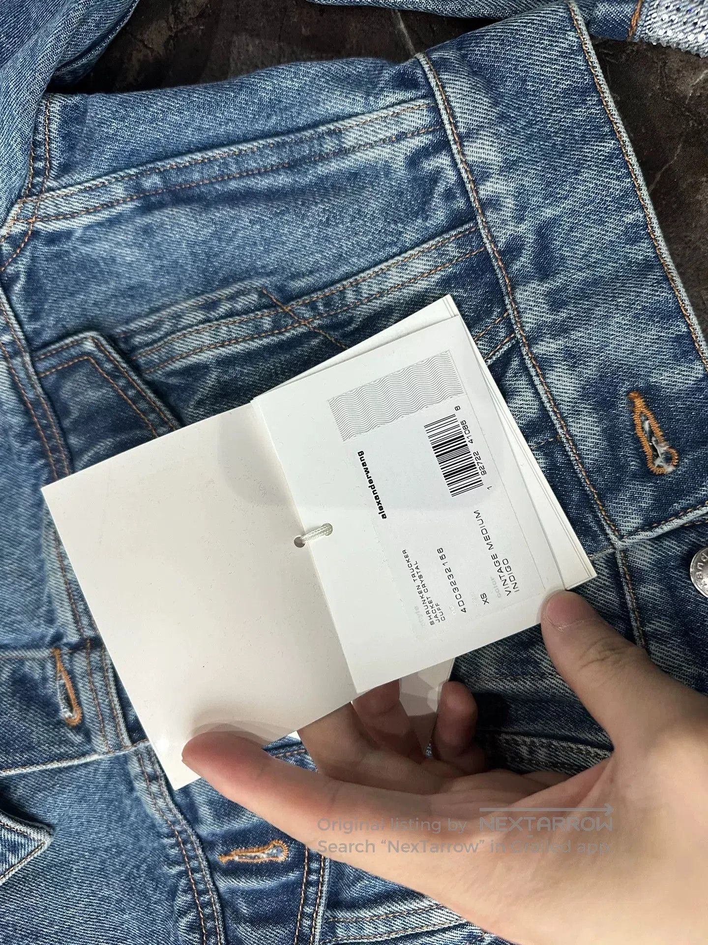 Alexander Wang Alexander Wang Denim Short Jacket. Size XS / US 0-2 / IT 36-38 - 2 Thumbnail