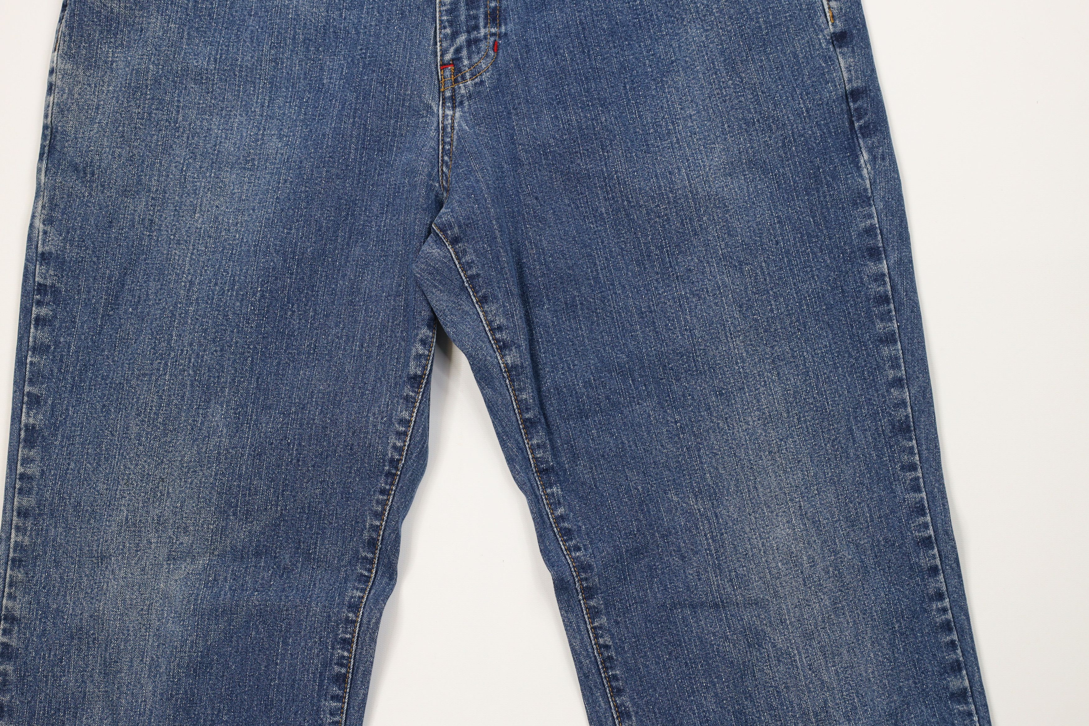 Tommy Hilfiger Vintage 90s Y2K Tommy Hilfiger Fit Wide Leg Denim Jeans Size US 34 / EU 50 - 3 Thumbnail
