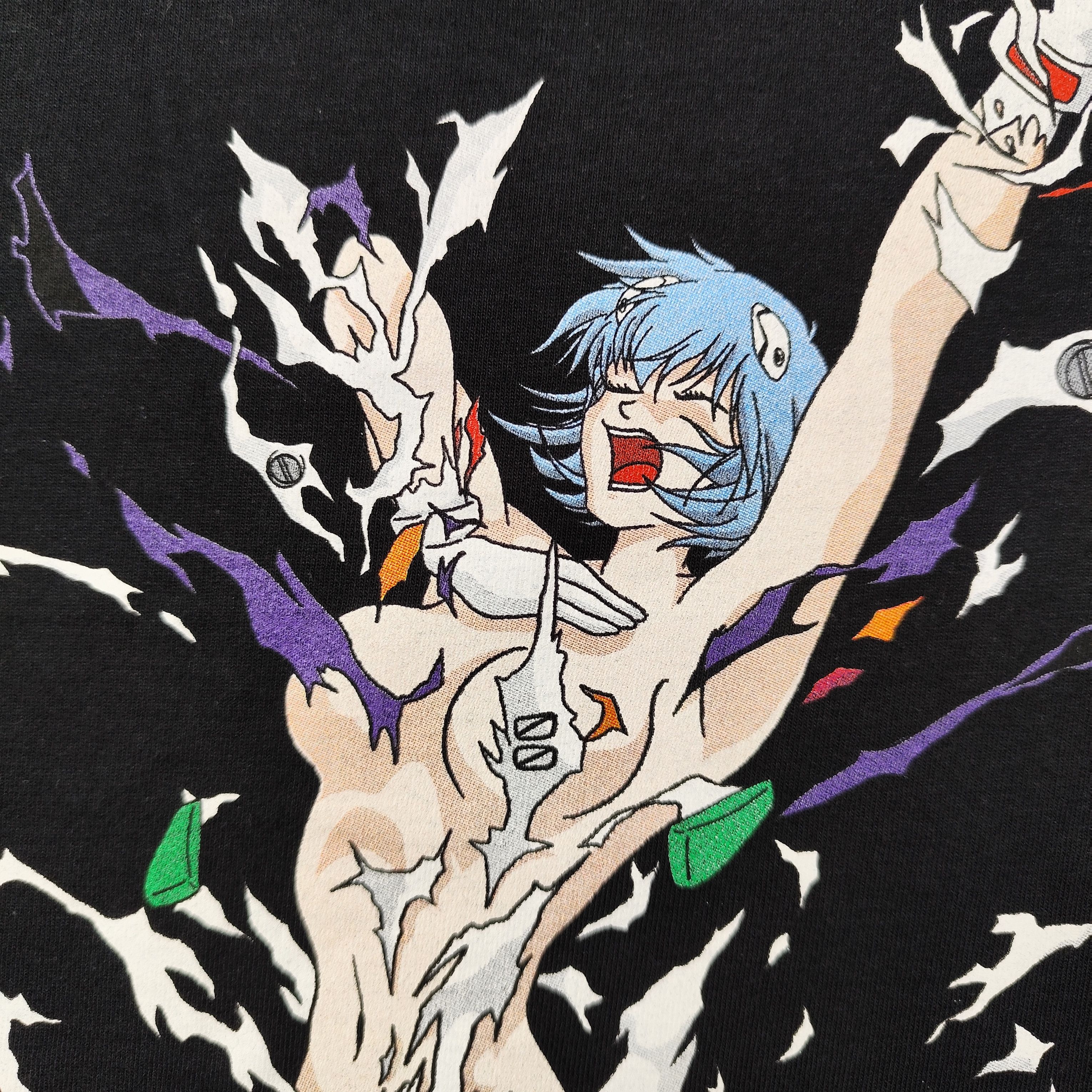 Anime NEON GENESIS EVANGELION REI AYANAMI x CUTIE HONEY RARE ANIME Size US XL / EU 56 / 4 - 2 Thumbnail