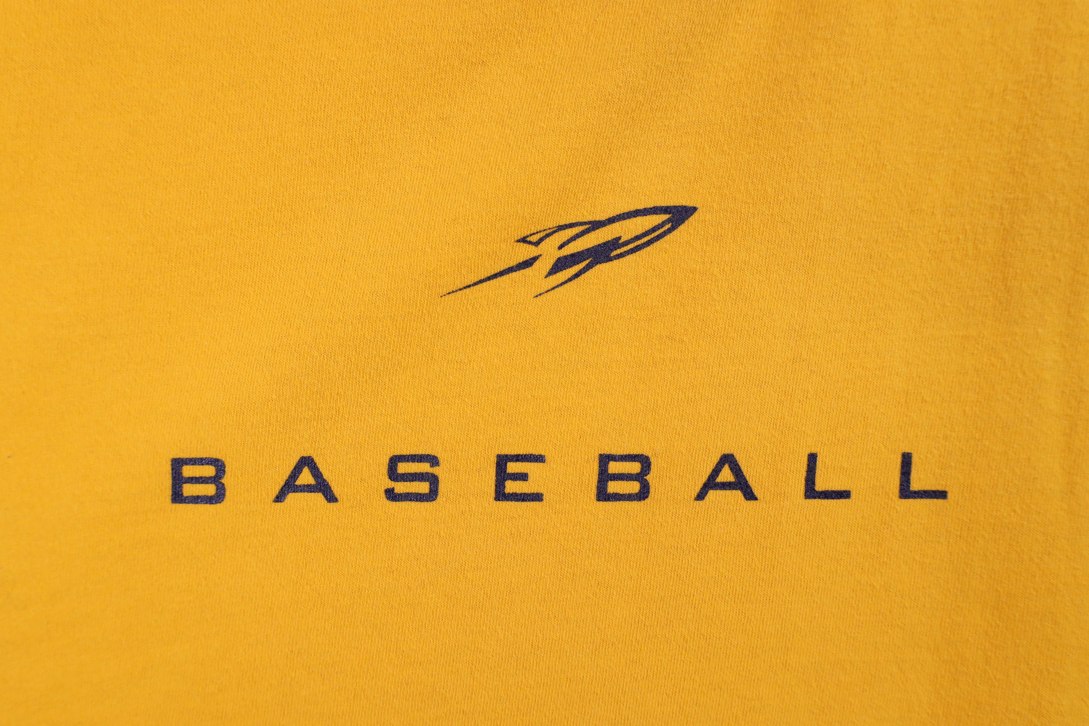 Vintage Vintage Issued University of Toledo Baseball T-Shirt Yellow Size US XXL / EU 58 / 5 - 4 Thumbnail