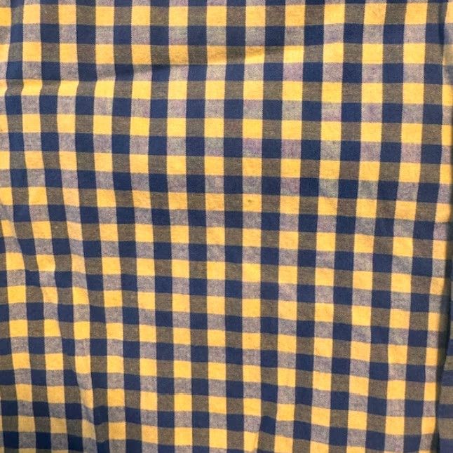 Croft & Barrow VINTAGE Croft & Barrow Shirt Mens L Blue Yellow Check Button-Up Short Sleeve Size US L / EU 52-54 / 3 - 3 Thumbnail
