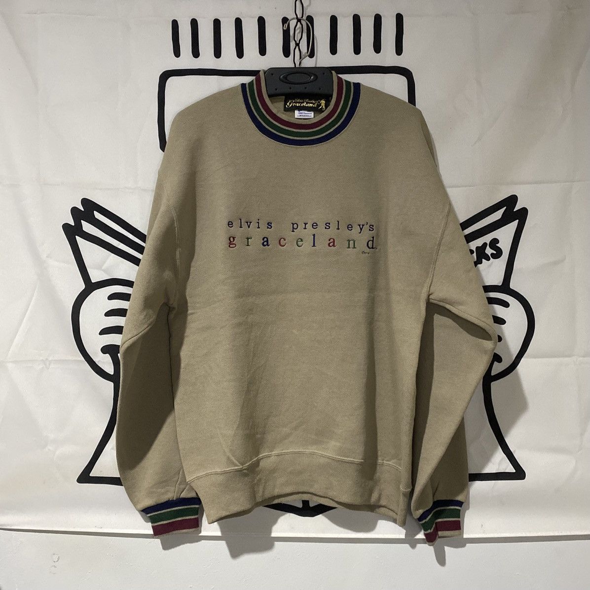Band Tees 90s Elvis Presley Graceland Sweatshirt Size US M / EU 48-50 / 2 - 1 Thumbnail