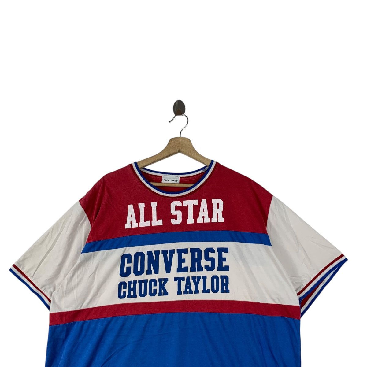 Converse Vintage CONVERSE CHUCK TAYLOR All Star Baskeball Tee Shirt Size XXL / US 16-18 / IT 52-54 - 2 Thumbnail