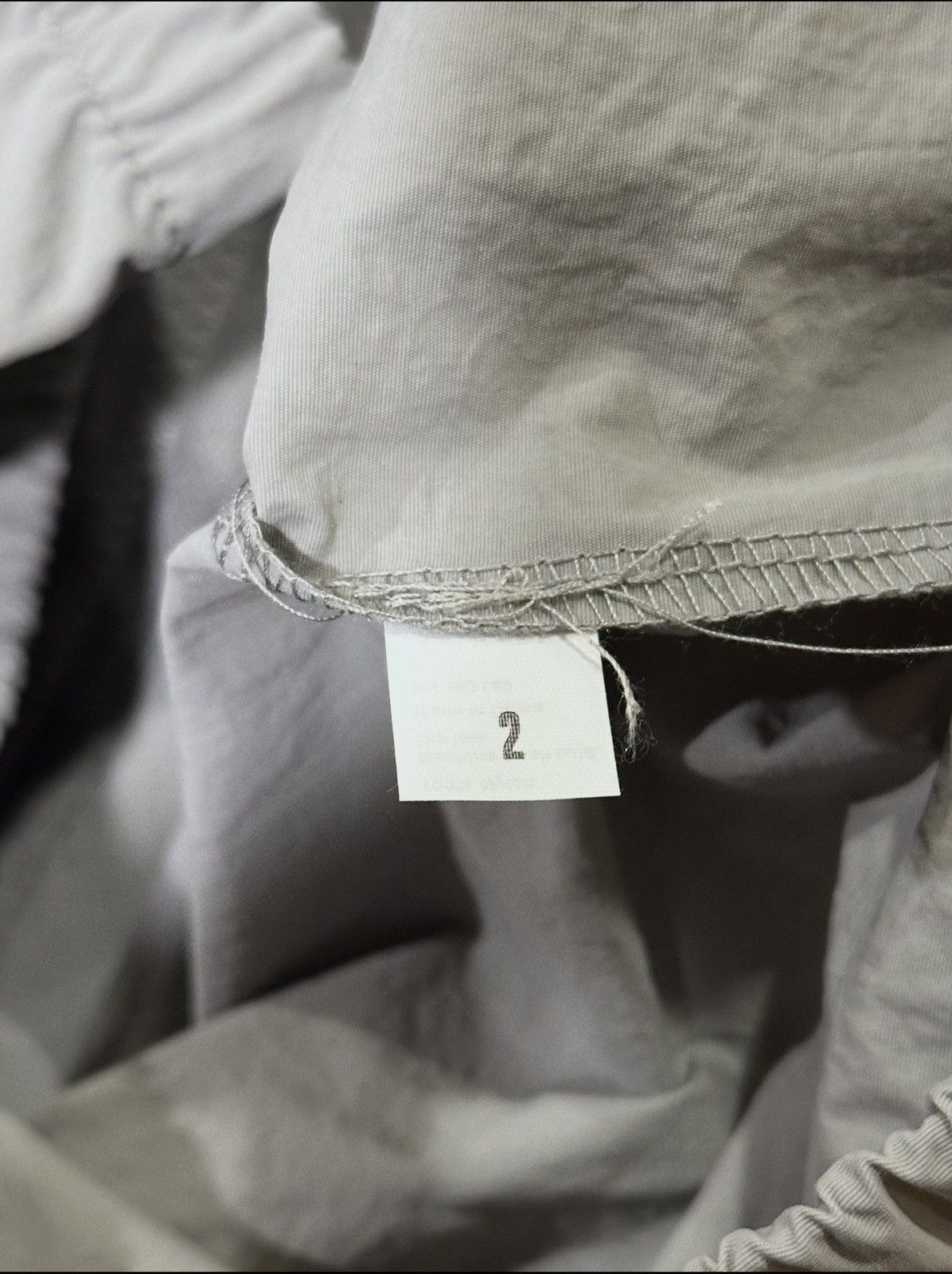 Yeezy Yeezy WB-01 04 Logo Gray Windbreaker Nylon Zip Jacket Size US M / EU 48-50 / 2 - 10 Thumbnail